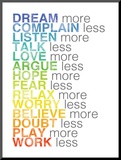 More and Less