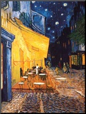 Buy The Cafe Terrace on the Place du Forum, Arles, at Night, c.1888 at AllPosters.com