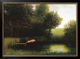 Kohler's Pig Framed Art Print