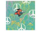 Peace Sign Ladybugs IV