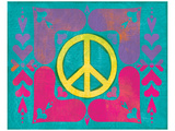 Peace Sign Quilt IV