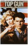 Top Gun Movie Tom Cruise and Kelly McGillis 80s Poster Print
