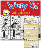 Wimpy Kid - 2013 Illustrated Wall Calendar