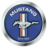 Ford Mustang Logo Since 1964 Round