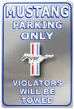 Ford Mustang Parking Only