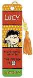 Peanuts Lucy Psychiatric Help 5 Cents Beaded Bookmark