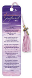 A Woman's Footprints Beaded Bookmark