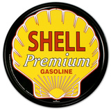 Shell Premium Gasoline Logo Blechschild
