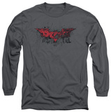 Long Sleeve: The Dark Knight Rises - Fear Logo