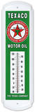 Texaco Motor Oil Indoor/Outdoor Weather Thermometer