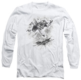 Long Sleeve: The Dark Knight Rises - Penciled Knight