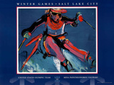 Skier 2002 Salt Lake City Olympic