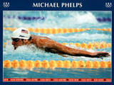 Michael Phelps Swimming World Record Times Olympics