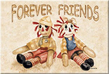 Raggedy Ann Andy Forever Friends Magnet