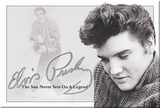 Buy Elvis Presley Sun Never Sets on a Legend Magnet at AllPosters.com
