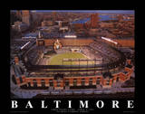 Baltimore Orioles Camden Yards First Night Game April 8, c.1992 Sports