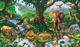 Nature's Harmony Jungle Animals