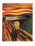 Edvard Munch The Scream Art Print Poster