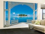 A Perfect Day Balcony Huge Wall Mural Art Print Poster