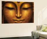 Siddhartha Buddha Mini Mural Huge Poster Art Print