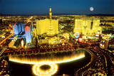Las Vegas Aerial Photo Art Print Poster Poster