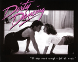 Dirty Dancing Movie Patrick Swayze Dancing Jennifer Grey 80s Poster Print
