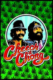 Cheech and Chong Blacklight Poster Print