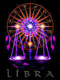 Libra Astrological Sign Art Print Poster