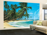 South Sea Beach Landscape Huge Wall Mural Art Print Poster