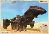 Firefly ISV Cerberus Desert Camp TV Poster Print