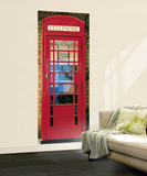 London Telephone Box Giant Mural Poster Wall Mural