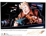 Serenity Movie Keep Flyin' Scenes Betrayal Art Print POster