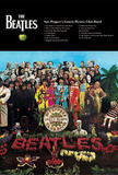 The Beatles (Sgt. Pepper's Lonely Hearts Club Band) 3-D Music Poster Lenticular Print