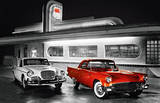 Route 66 Diner Art Print Poster