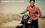 Robbie Williams (Bike) Music Poster Print