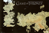 Game of Thrones Horizontal Map