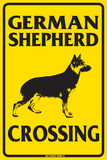 German Shepherd Crossing