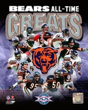 Chicago Bears All-Time Greats Composite