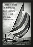 Louisa May Alcott Little Women Motivational Quote Archival Photo Poster