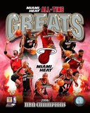 Miami Heat All Time Greats Composite