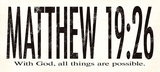 Matthew 19:26