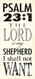 Psalm 23:1