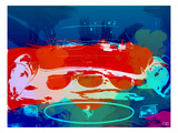 Ferrari 250 Gto Watercolor Premium Poster