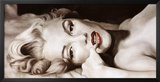 Reclined Marilyn Framed Art Print