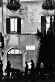 Street Scene in Rome on the Piazza Navona