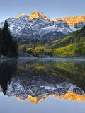 The Maroon Bells in Autumn