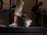 Motorized Springs in a Powered Ankle Push Off Like a Real Leg