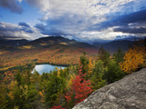 Heart Lake and Algonquin and Wright Peaks