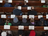A Midweek Prayer Meeting in the Church of Scotland