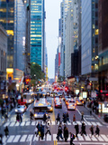 42nd Street in Mid Town Manhattan, New York City, New York, United States of America, North America